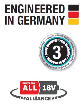 GARDENA akumulátorové teleskopické nůžky na živý plot THS 42/18V P4A - sada - energetický štítek