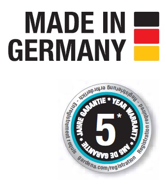 GARDENA teleskopická násada M-XL Cleansystem - energetický štítek