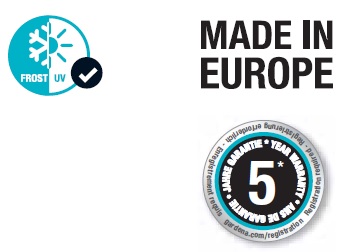 GARDENA ruční kartáč M tvrdý  - energetický štítek