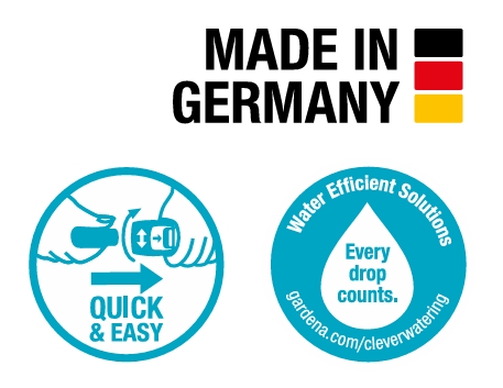 GARDENA T-kus pro rozprašovací trysky 13 mm - energetický štítek