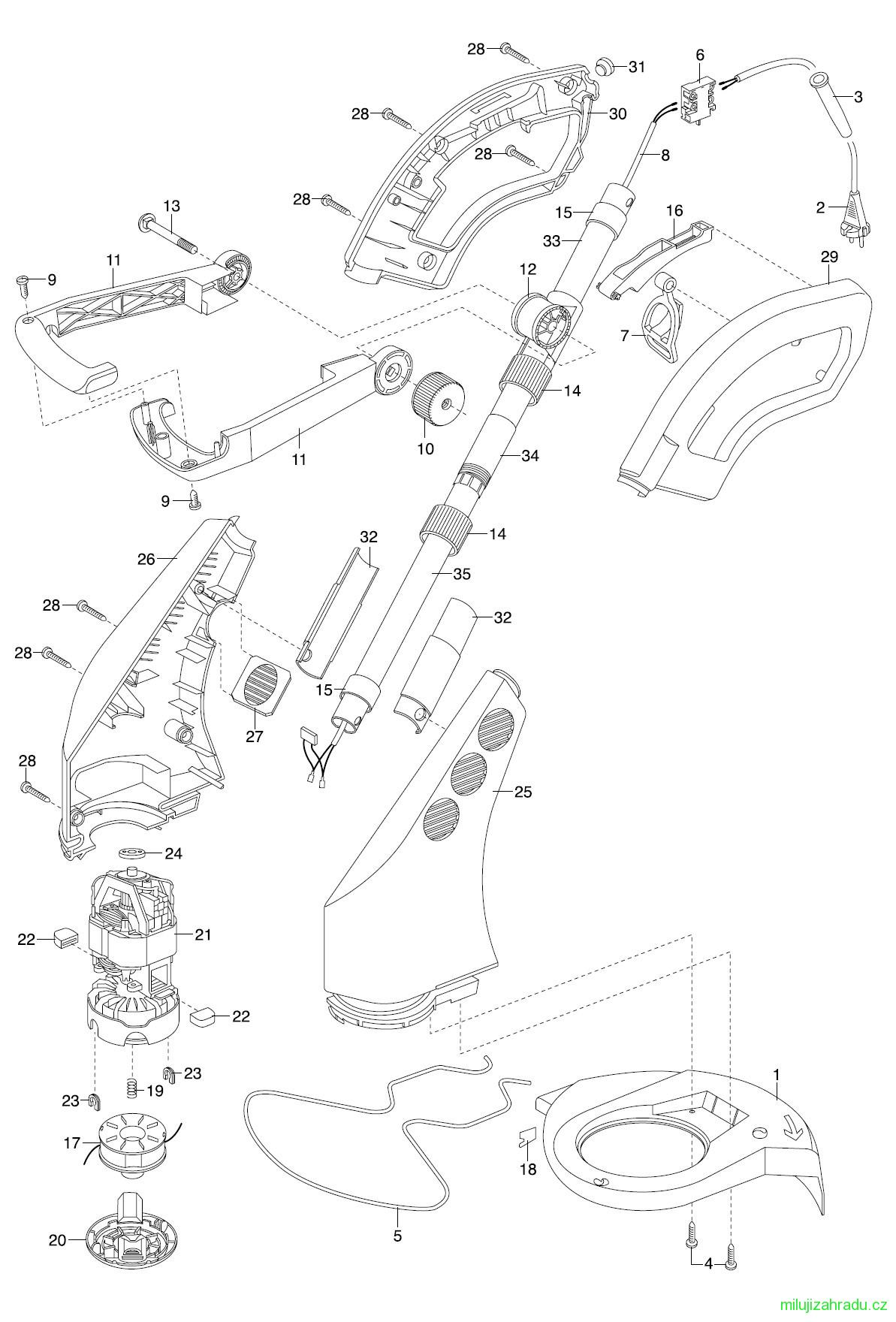 GARDENA Turbotrimmer classicCut plus (č.v. 2403)