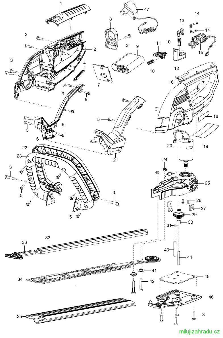 GARDENA Accu ComfortCut 30 (č.v. 8898)