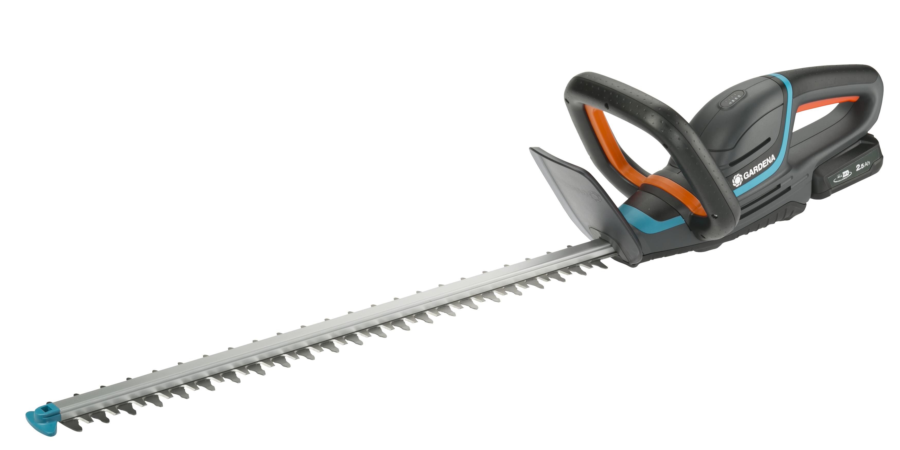 GARDENA akumulátorové nůžky na živý plot ComfortCut 60/18V P4A - sada