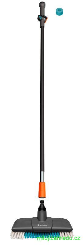 GARDENA mycí kartáč tvrdý s násadou - sada 