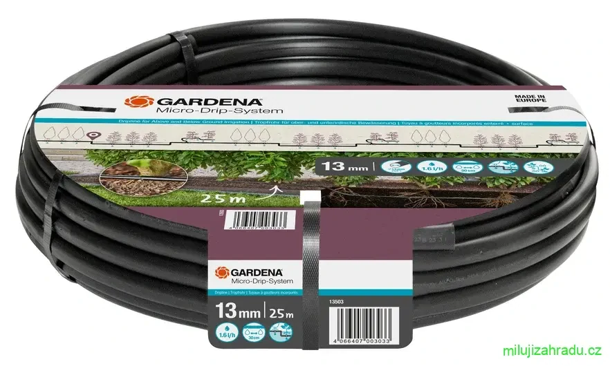 GARDENA kapací hadice 13 mm, 25 m