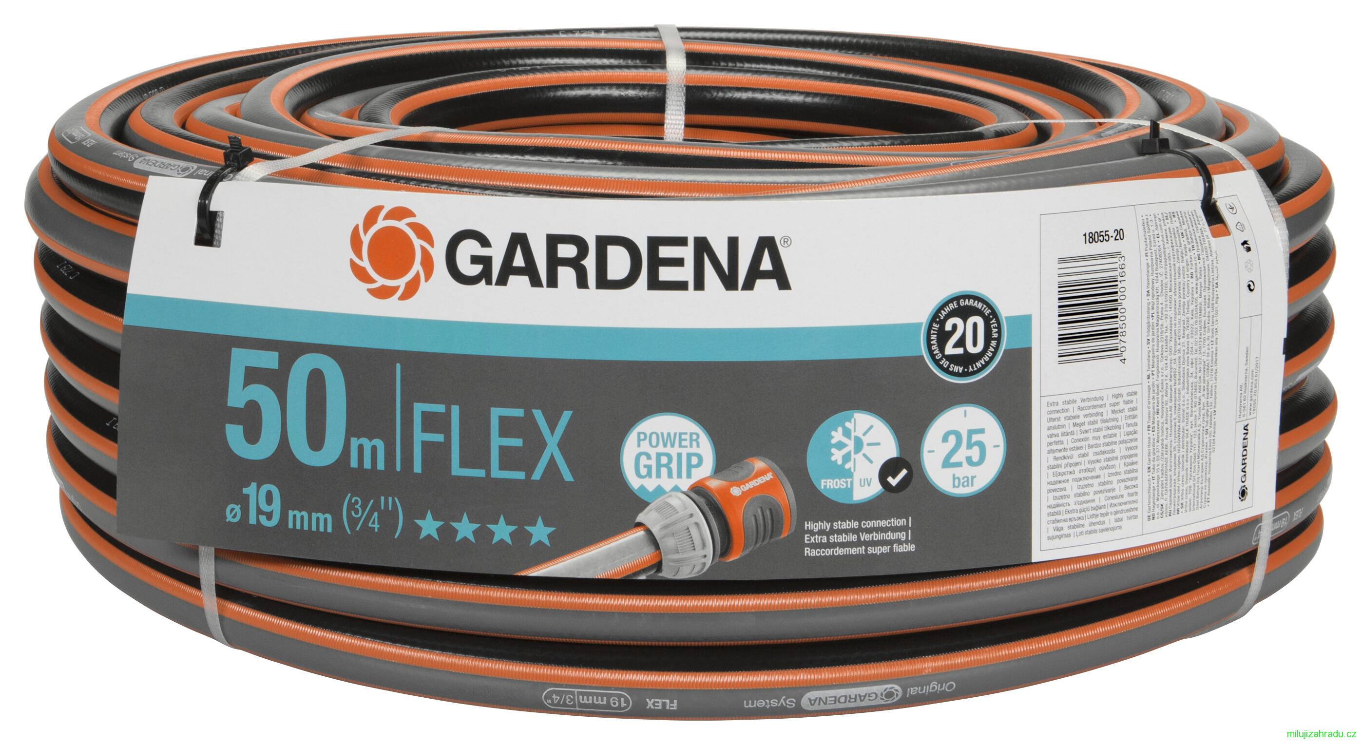 GARDENA hadice FLEX Comfort, 19 mm 3/4" 50 m