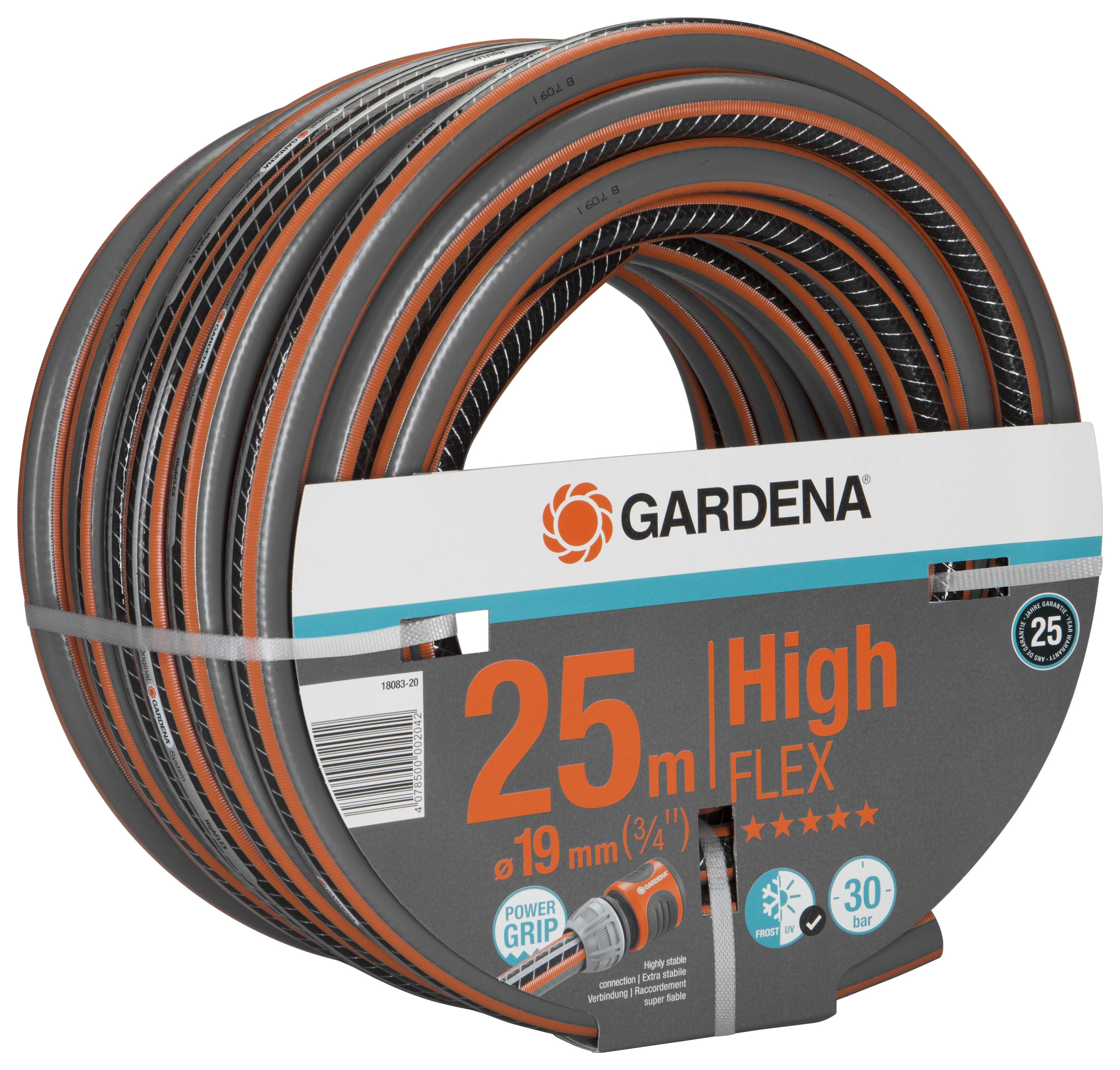 GARDENA hadice HighFLEX Comfort, 19 mm 3/4", 25 m