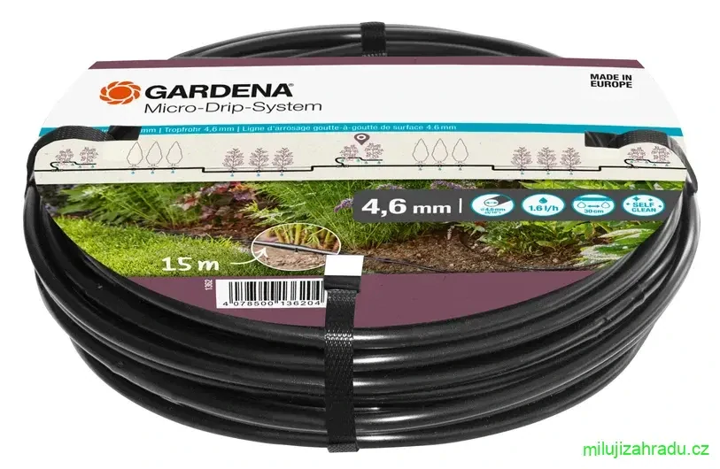 GARDENA kapací hadice 4,6 mm, 15 m