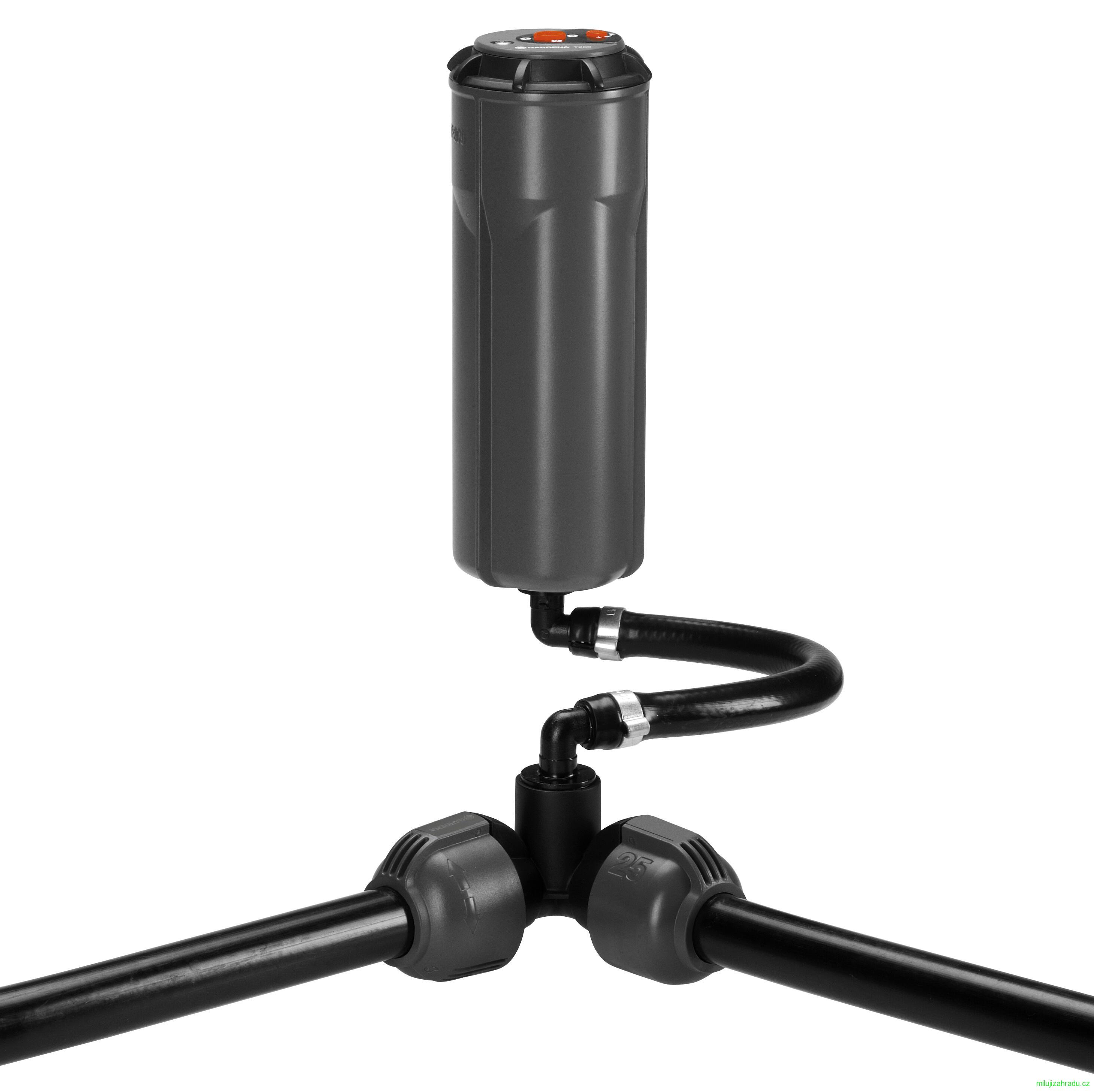 GARDENA L-kus 25 mm x vnitřní závit 3/4", rohová přípojka zadešťovače