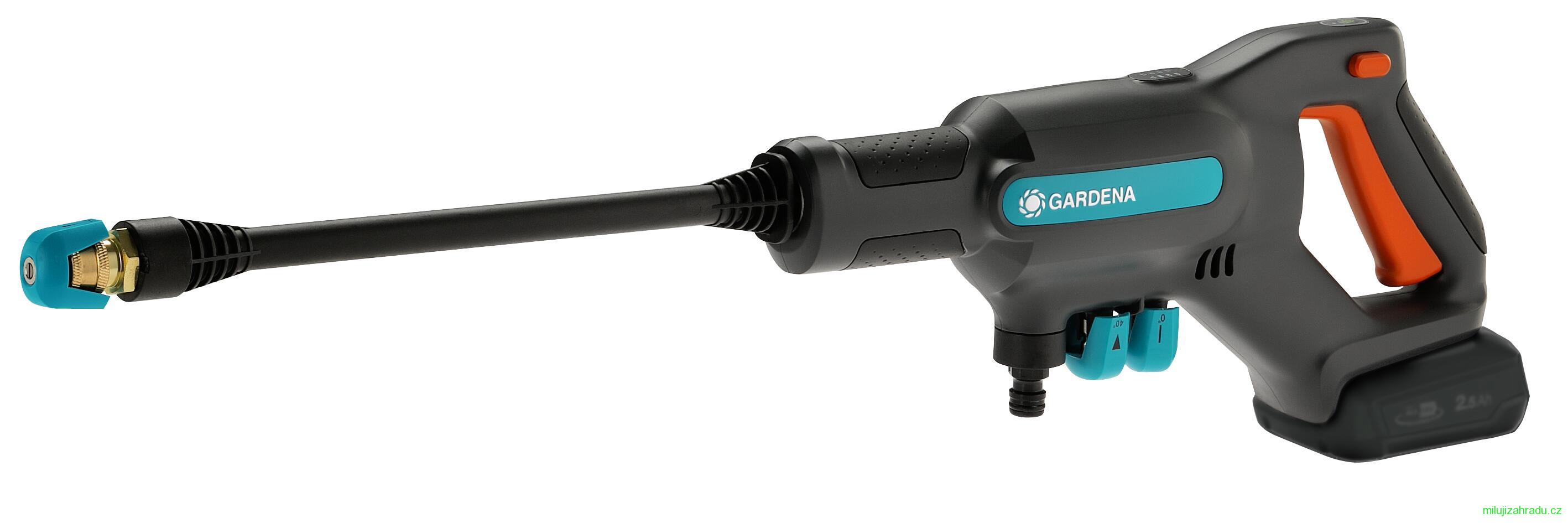 GARDENA akumulátorový středotlaký čistič AquaClean 24/18V P4A - sada
