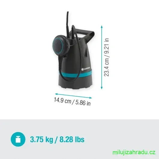 GARDENA čerpadlo odvoňovací pro čistou vodu 8600 BASIC