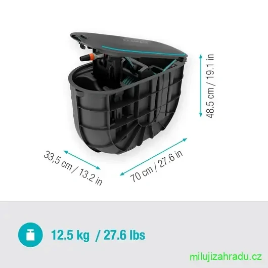 GARDENA RollUp M podzemní box na hadici 20 m