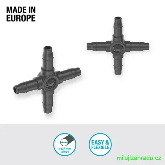 GARDENA spojka 4-cestná 4,6 mm