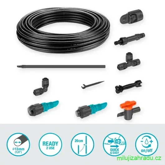 GARDENA startovní set pro záhony/okraje 60 m²