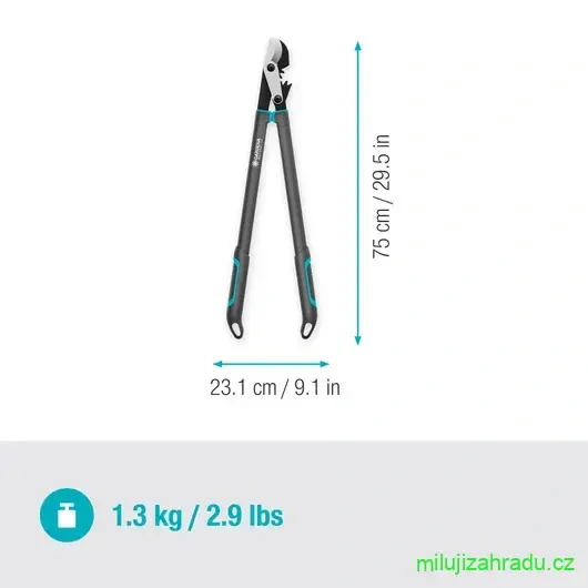 GARDENA nůžky na větve dvoubřité EnergyCut pro L