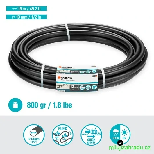 GARDENA trubka pokládací Flex 13 mm, 15 m