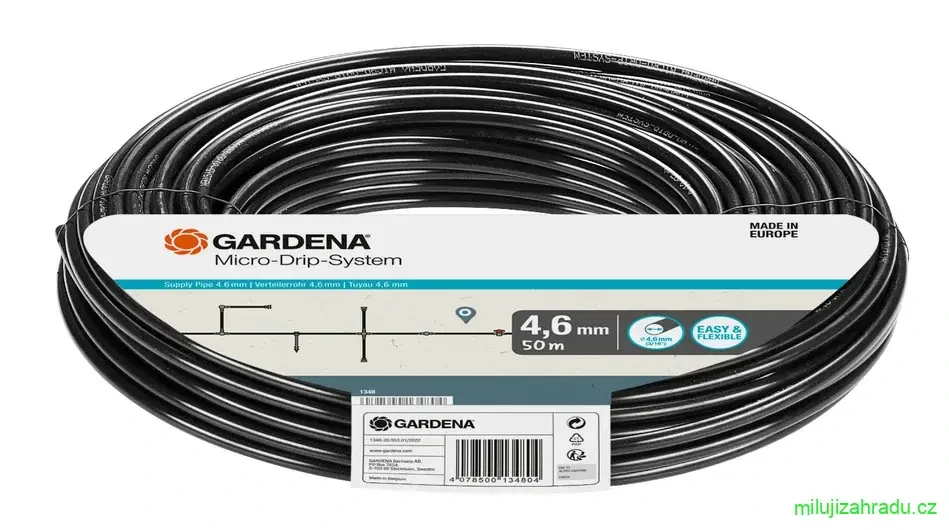 GARDENA trubka rozdělovací 4,6 mm, 50 m