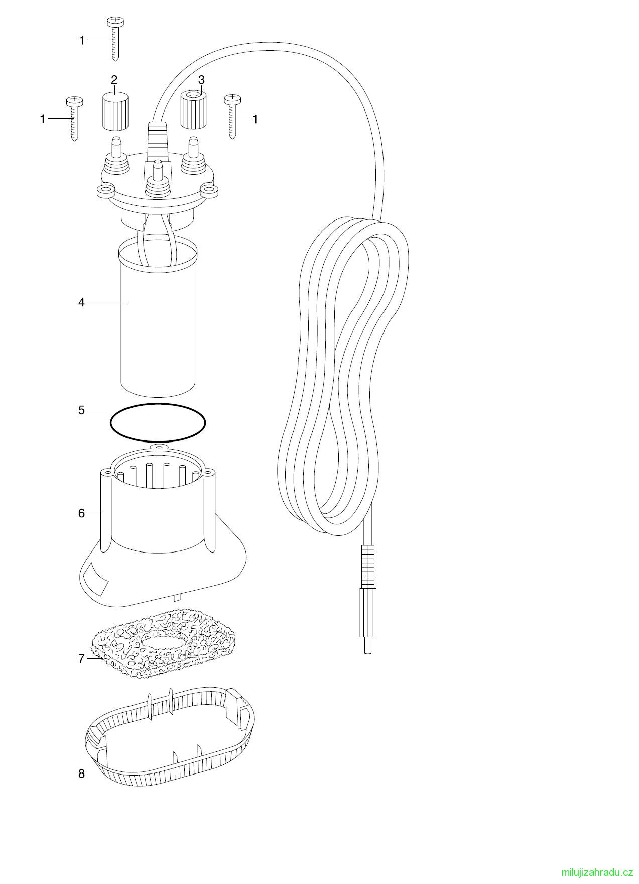 GARDENA automatické zavlažování květinových truhlíků (č.v. 1407)