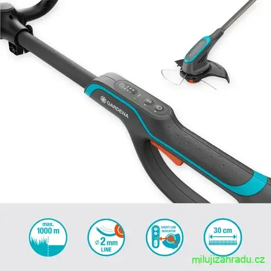 GARDENA akumulátorový vyžínač PowerTrim 30/18V P4A - set