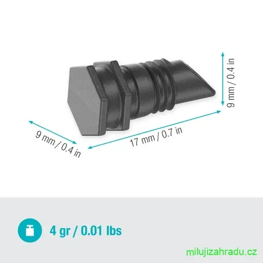 GARDENA koncová zátka 4,6 mm