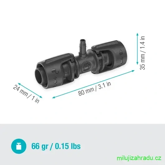 GARDENA spojka 13 mm - 4,6 mm