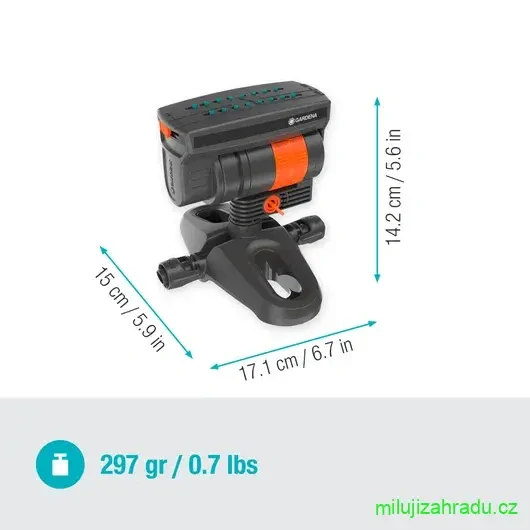 GARDENA zavlažovač výkyvný OS90