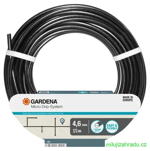 GARDENA trubka rozdělovací 4,6 mm, 15 m