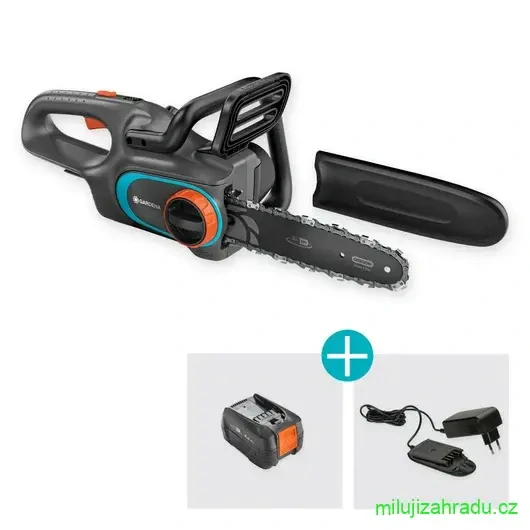 GARDENA akumulátorová řetězová pila PowerSaw 250/18V P4A - set