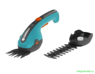 GARDENA akumulátorové nůžky ClassicCut - sada (č.v. 9854)