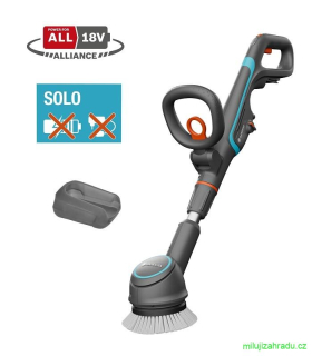 GARDENA akumulátorový multi čistič AquaBrush Compact bez akumulátoru