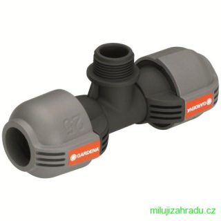 GARDENA T-kus 25 mm x vnější závit 3/4"
