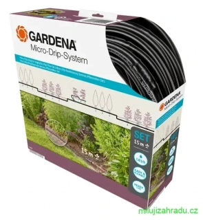 GARDENA startovní set pro záhonky/řádky 15 m